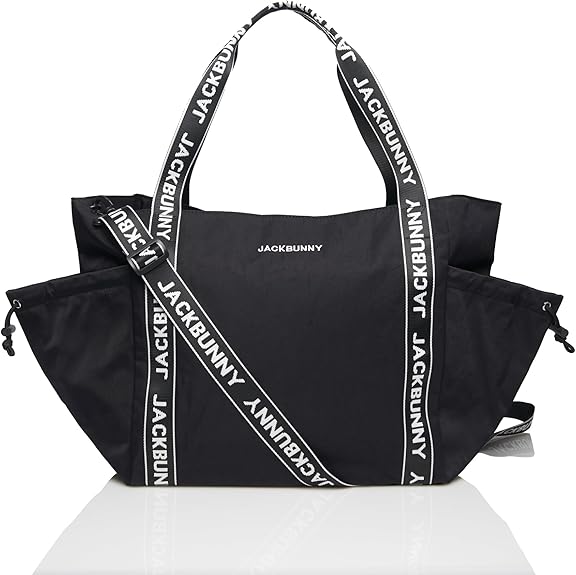 Amazon | [ジャックバニー] トートバッグ (ロゴテープ・ショルダー